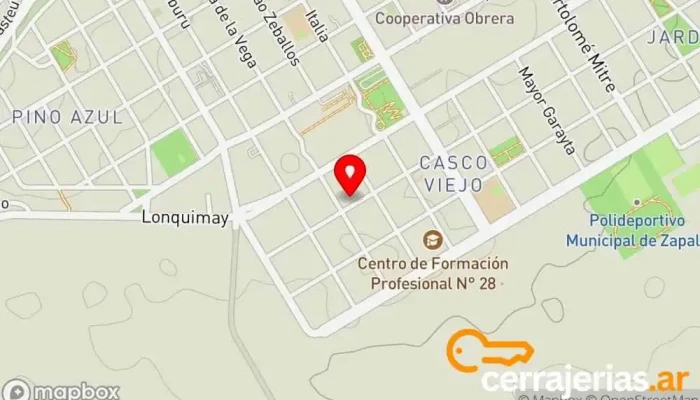 mapa de El Cosito Ferreteria Ferretería en Zapala