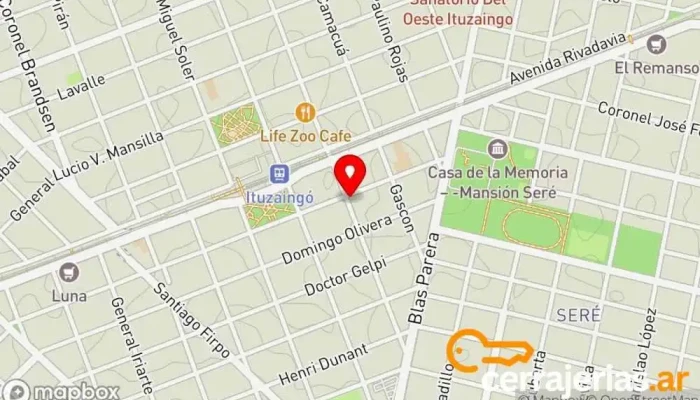 mapa de El Mago Cerrajero en Gran