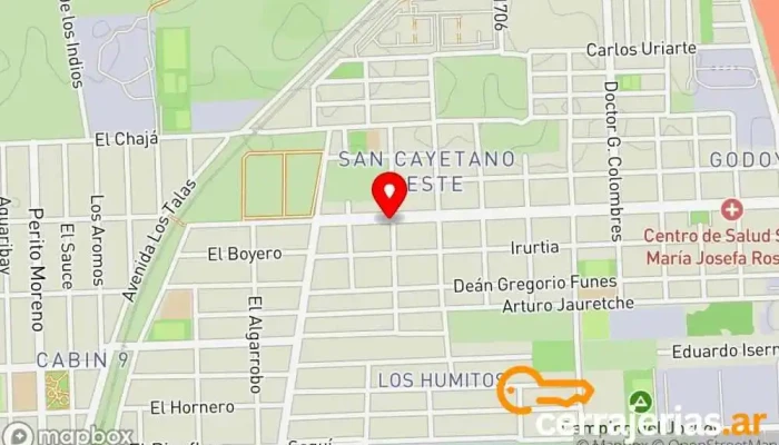 mapa de En casa de Herrero... Fábrica de puertas, Ventana de aluminio en Rosario