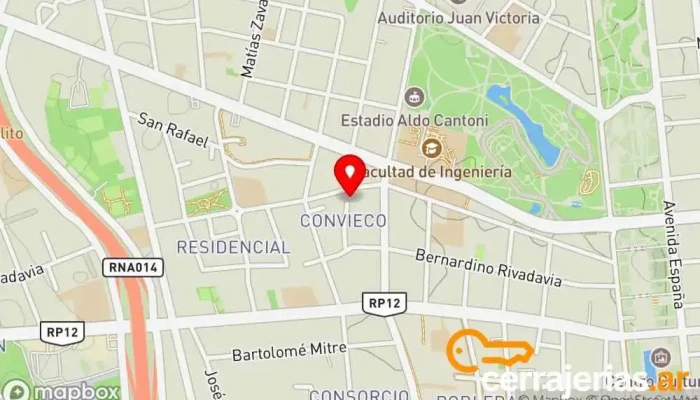 mapa de Ermita de Schoenstatt 