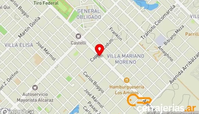 mapa de Fábrica De Puertas Placas Tienda de muebles en Resistencia