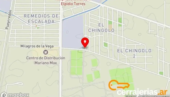 mapa de FAC - ABERTURAS Ventana de aluminio, Fábrica en Córdoba
