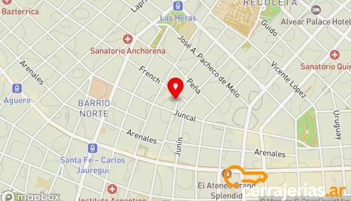 mapa de FERRETERIA Y CERRAJERIA FERRESHOP Ferretería, Electricista, Cerrajero en AAL