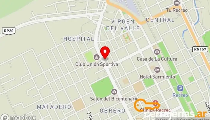 mapa de HOGAR ABERTURAS Comercio en Recreo