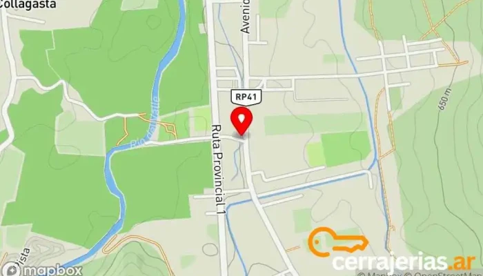 mapa de Hospedaje Terrazas del Wayra Alojamiento con servicio, Bed & Breakfast, Complejo hotelero en La Carrera