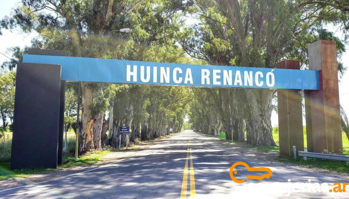 Huinca Renanco -  Ubicacion - Huinca Renanco