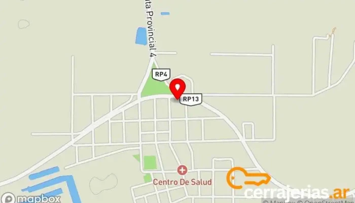 mapa de Iglesia Centro Cristiano Puerta Abierta Iglesia en Samuhu