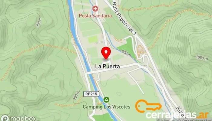 mapa de Iglesia Nuestra Señora del Rosario Iglesia en La Puerta