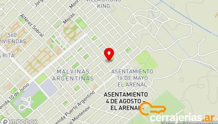 mapa de Iglesia 