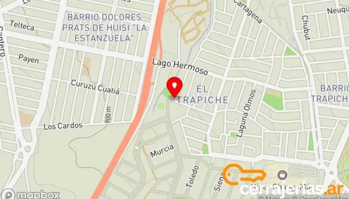mapa de Iglesia Puerta del Cielo PdC Iglesia en Godoy Cruz