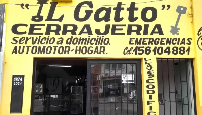 Il Gatto Cerrajeria 24hs Solo Emergencia Exterior - Santa Fe de la Vera Cruz