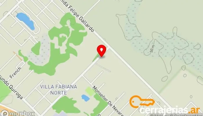 mapa de ISI ALUMINIOS Carpintero en Resistencia