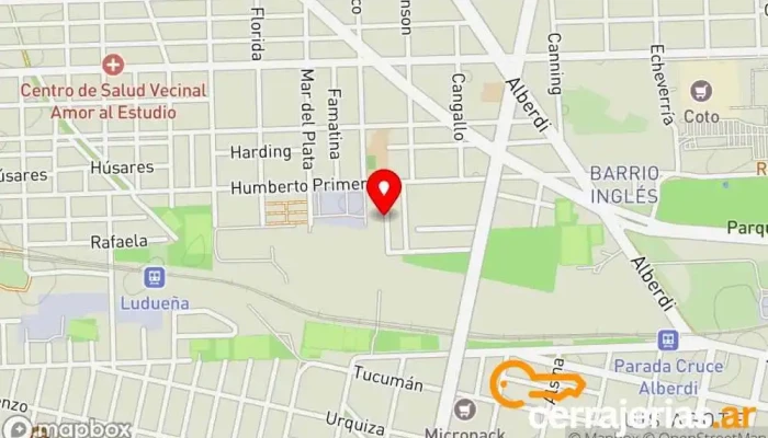 mapa de ITTEROP ABERTURAS Y AMOBLAMIENTOS Tienda de materiales para la construcción en Rosario