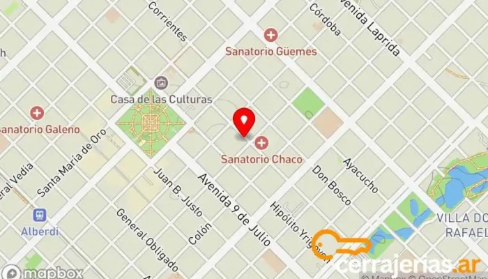 mapa de LAS PUERTAS Tienda de ropa de mujer en Resistencia