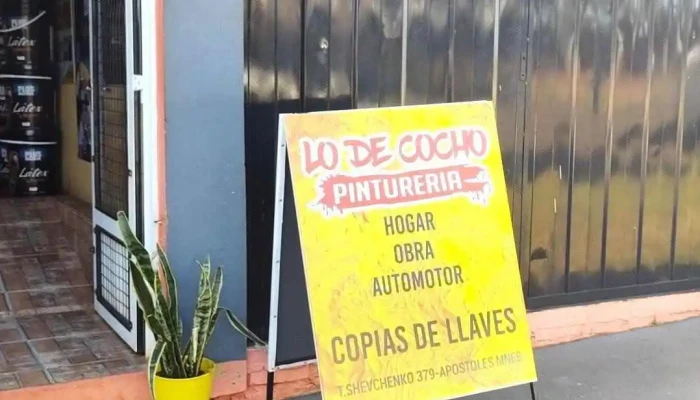 Lo de Cocho pinturería - Apóstoles