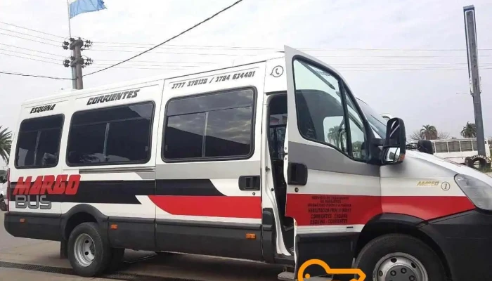 Margo Bus Servicio Puerta A Puerta Esquina   Corrientes Direccion - Esquina