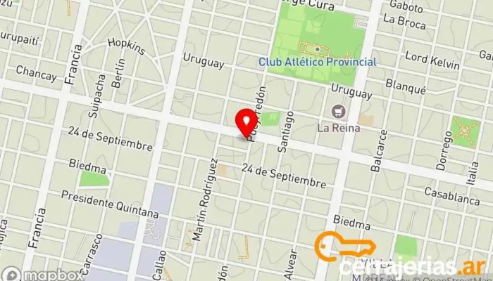mapa de MEGA ABERTURAS Sucursal Bv. Segui Proveedor de ventanas, Tienda de artículos para el hogar en Rosario