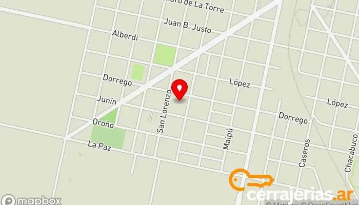 mapa de Metal B Soldador en San Cristobal