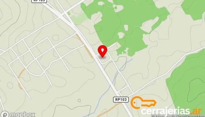 mapa de Ministerio una puerta al cielo Iglesia en Mártires