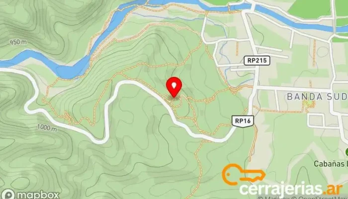 mapa de Mirador La Puerta Sur  en Catamarca