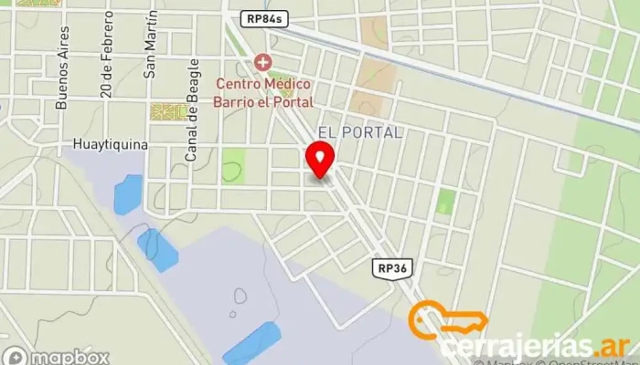 mapa de Mueblería Guadalquivir Tienda de muebles en Campo Quijano