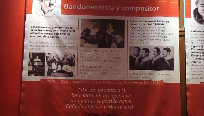 Museo Del Chamame De Mburucuya Donde - Mburucuyá
