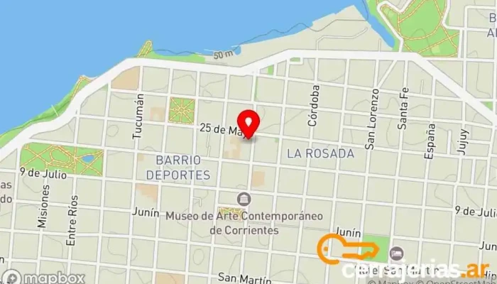 mapa de Museo Provincial de Bellas Artes 