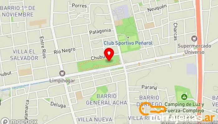 mapa de Parque De Chimbas Parque en Chimbas