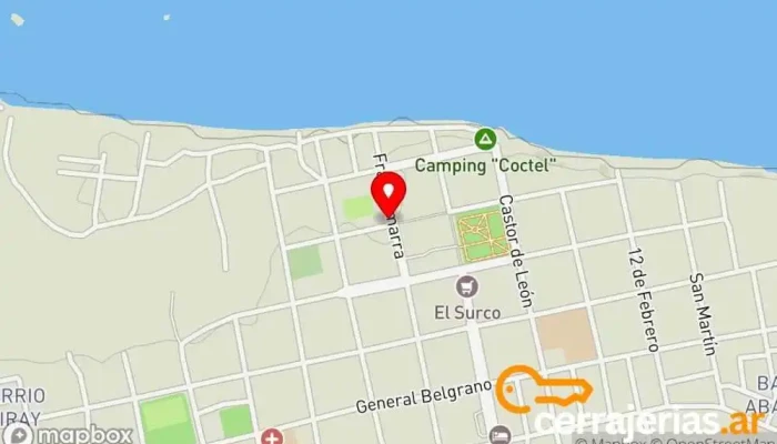 mapa de Parrilla Ely Restaurante en Itatí