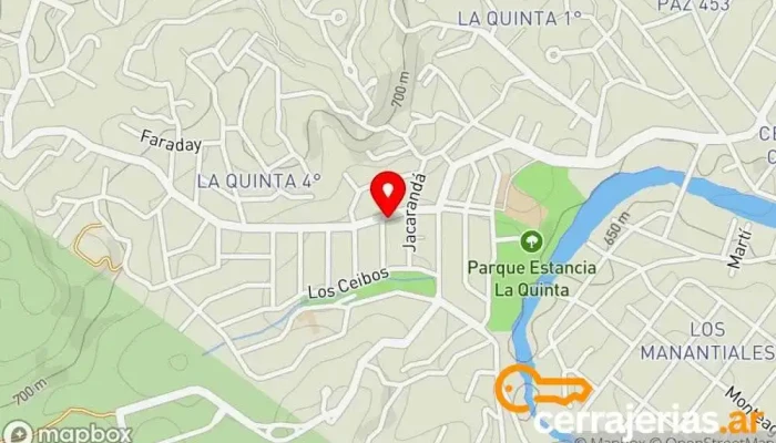 mapa de Pintureria Empalme Pintura en Villa Carlos Paz