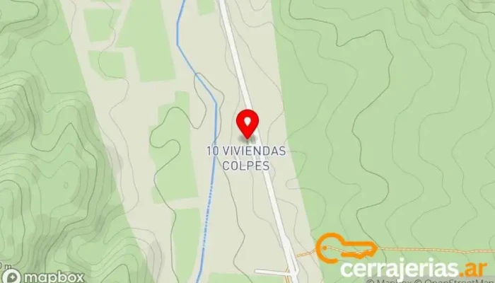 mapa de Plaza Pachamama Atracción turística en La Puerta