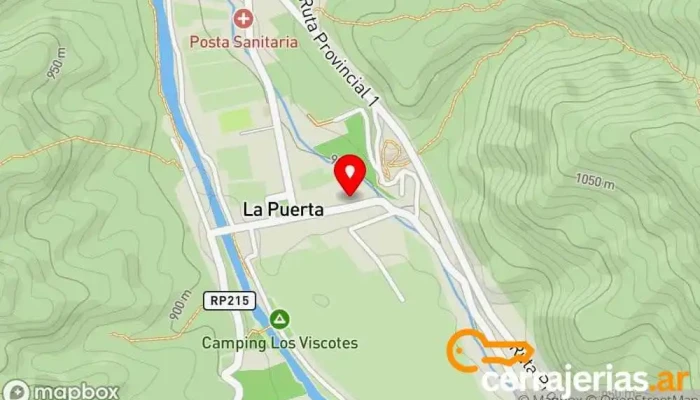 mapa de Policia de La Villa La Puerta Departamento de Seguridad Pública en La Puerta