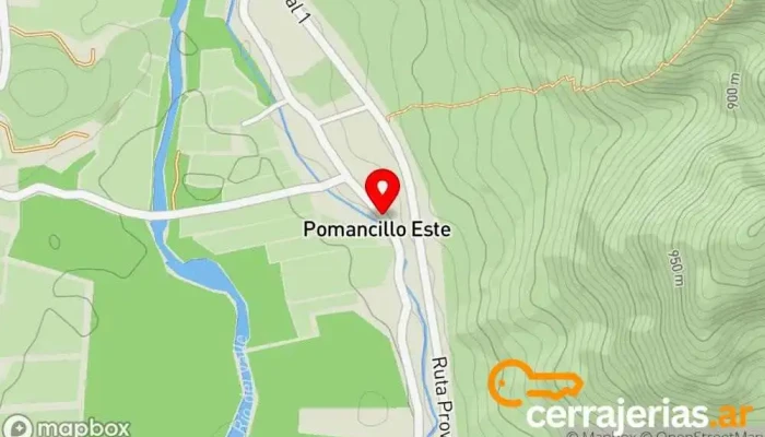 mapa de Pománcillo  en Pománcillo