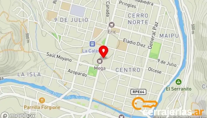 mapa de Porta Tienda de electrodomésticos, Proveedor de puertas, Tienda de muebles, Pinturería, Tienda de herramientas en La Calera