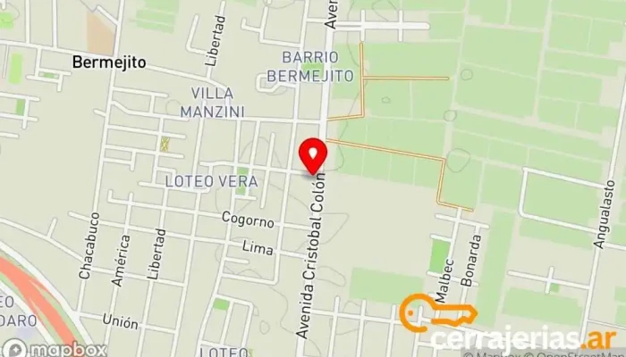 mapa de Puertas del sol Librería en Santa Lucía