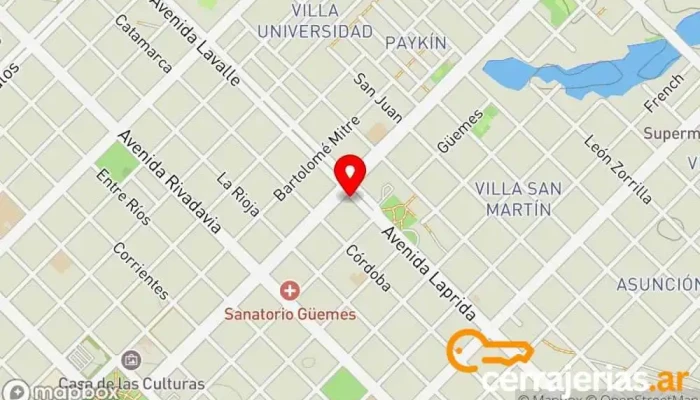 mapa de Remont s.a. Empresa constructora, Estudio de arquitectura, Constructor de casas personalizadas, Fábrica de puertas, Proveedor de puertas, Carpintería, Constructor en Resistencia