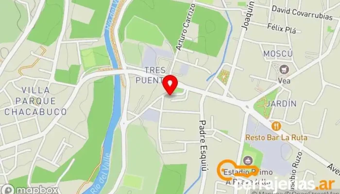 mapa de San Isidro  en San Isidro