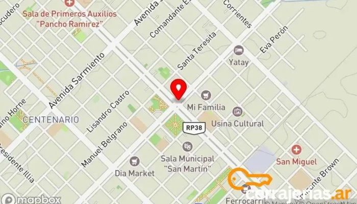 mapa de San Salvador  en San Salvador