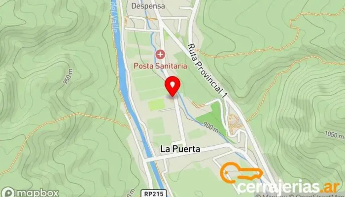 mapa de Secundaria N° 36 Instituto de secundaria en La Puerta