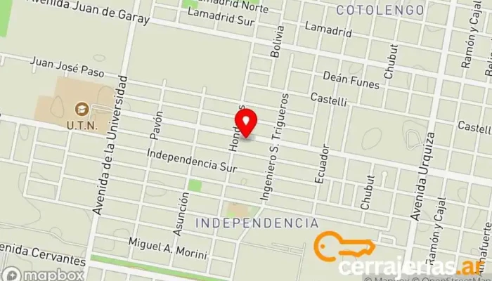 mapa de Squadra Aberturas Tienda de artículos para el hogar en San Francisco