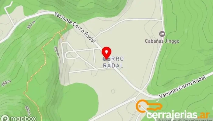 mapa de Tecnopuelo Fábrica en U8431 Lago Puelo