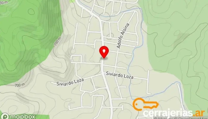 mapa de Tekno Aberturas Tienda de artículos para el hogar en Río Ceballos