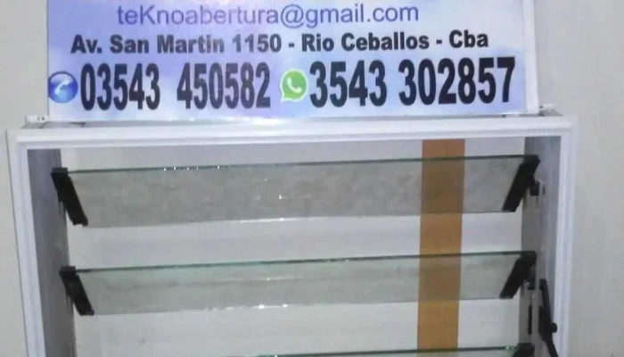 Tekno Aberturas -  Precios - Río Ceballos