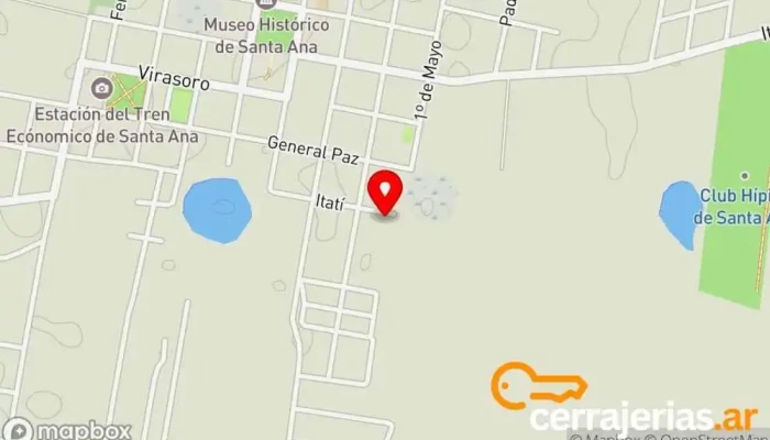mapa de Tesoros de Madera Artesanía en Santa Ana