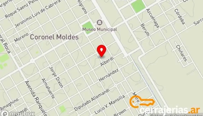 mapa de TIERRA VIVA Muebles & Deco Tienda de muebles, Fábrica de puertas, Carpintería, Tienda de iluminación, Tienda de sofás en Coronel Moldes