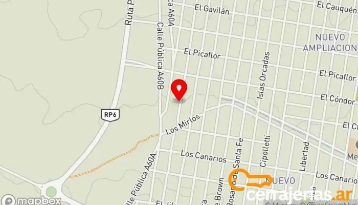 mapa de Tufresquito Tienda aire acondicionado, Servicio de reparación de aire acondicionado en Gral. Roca