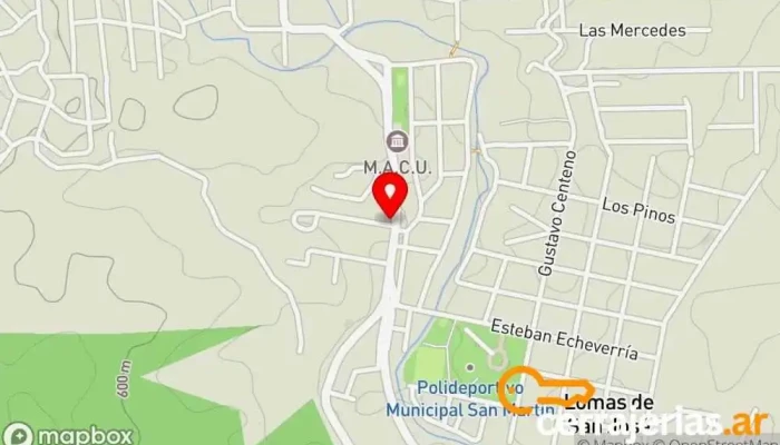 mapa de Valumy Aberturas De Aluminio Tienda de artículos para el hogar en Unquillo