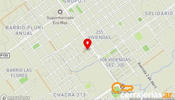 mapa de Vidrieria Fabrica De Aberturas 