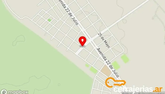 mapa de Villa Aranguren  en Villa Aranguren