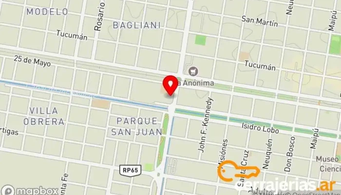 mapa de Villanova Hogar Tienda de artículos para el hogar en Gral. Roca